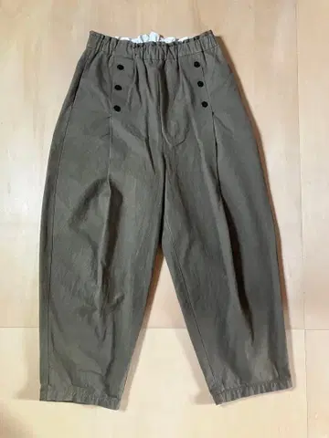 magali 마가리 코튼 팬츠 카키