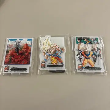 드래곤볼 제일복권 아크릴 스탠드 3세트