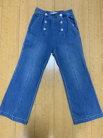 JILLJEAN 와이드 레그 데님