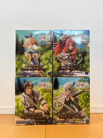 시골의 아저씨, 검호가 되다 피규어 4점 세트