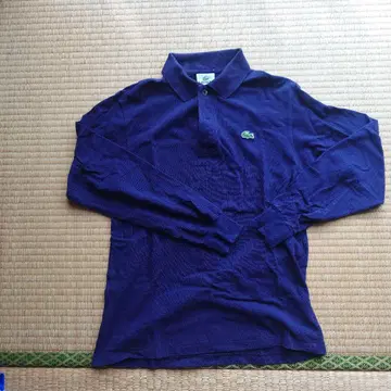LACOSTE 네이비 피케 셔츠 사이즈 3