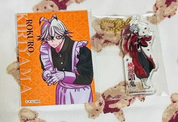 도원암귀 유루스타 아크릴 키링 메이드 특전 카드 수술제 로쿠로