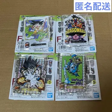 제일복권 드래곤볼 40th ~그 첫 번째~ F상 ACLLECT 4종