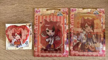 리이누군 2025 할로윈 캔 배지와 카드 스토푸리