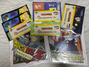 제일복권 드래곤볼 G상 다이컷 스티커 H상 다이컷 비주얼 보드