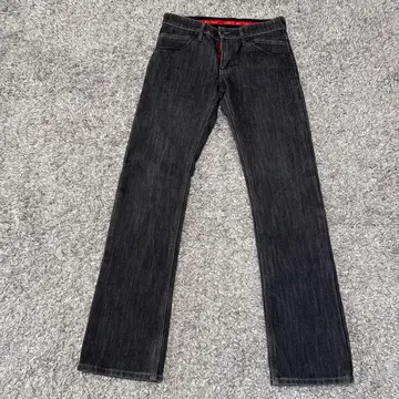 EDGE OF BLUE JEANS 503 다크 그레이 데님 28