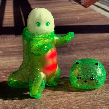 바케탄 블로그 x 타카다 유키 콜라보 크림 소다 멘타이곤 명란 괴수 축광