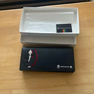 CASTELBAJAC 블랙 장지갑 박스 포함