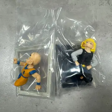 드래곤볼 제일복권 E상 만화 스트럭처 크리링&18호