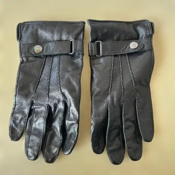 TAKEO KIKUCHI 블랙 가죽 장갑