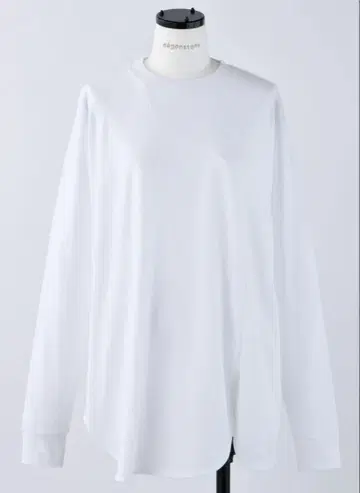 나곤스탠스 nagonstans CO 천축 라운드 헴 롱T