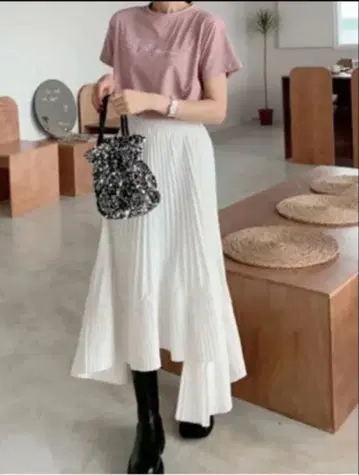 Birthday bash 벌스데이 바쉬 플리츠 스커트