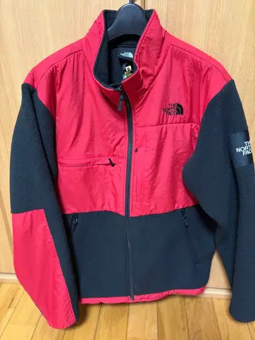 THE NORTH FACE 플리스 자켓 L 사이즈 레드 블랙
