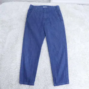 IENA 프릴 포켓 데님 36