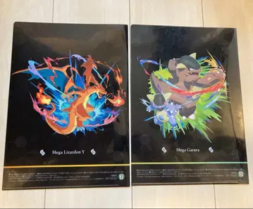 세븐일레븐 포켓몬 메가 진화 클리어 파일 세트
