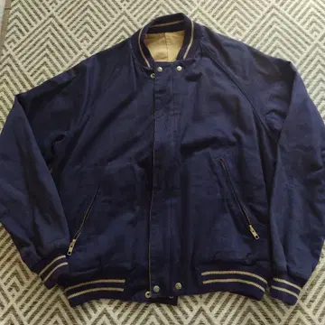 90s silver fern 리버서블 바시티 자켓 구제 의류 빈티지