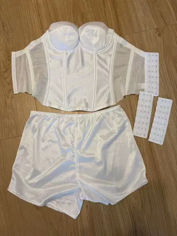 브라이덜 이너 뷔스티에, 탭 팬츠 세트 C75