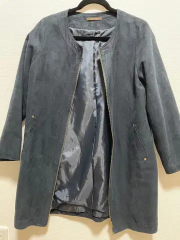 STAD PATIE 노카라 자켓 그레이