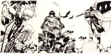 대은혼전 은혼전 은혼 사카타 긴토키 카무이 타카스기 신스케 브로마이드