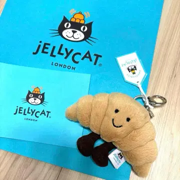 jellycat 제리캣 크루아상 백참 키링