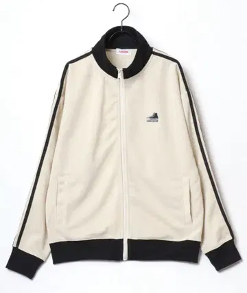 CONVERSE 오버 사이즈 로고 원포인트 자수 트랙 자켓