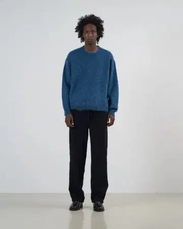 24AW 요크 브러쉬드 모헤어 스웨터 사이즈 2