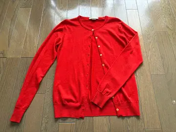 [ 새상품급 ] JOHN SMEDLEY 빨간색 가디건