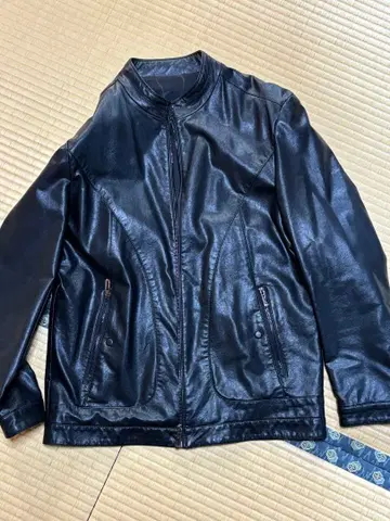 TUCANO 블랙 가죽 자켓 XL