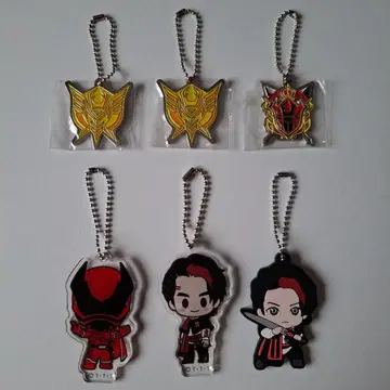 킹오거 러버 마스코트 아크릴 키링 기라 사슴벌레오