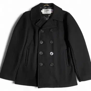 schott 샷 일본 별주 피코트 슬림핏 멜톤 울