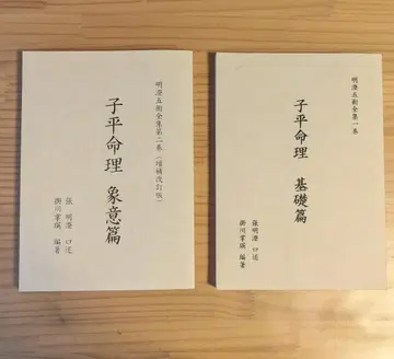 자평명리 상의편 기초편 사주 전문 서적 점술