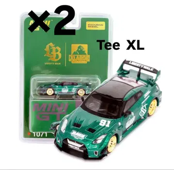 LIBERTY WALK x XLARGE MINI GT 1/64