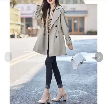 waverry 베이지 트렌치코트