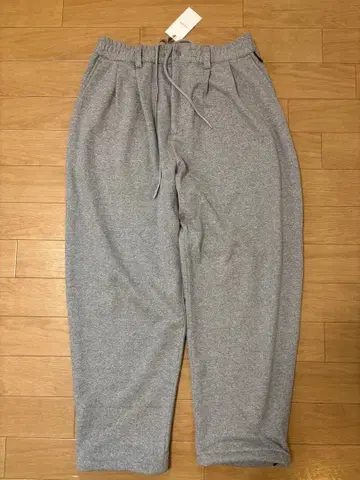 CELESTE CITY SWEAT WIDE TAPERED PANTS