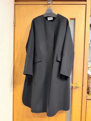 새상품 RHM 론 헤르만 롱 코트 ebure 블랙 36