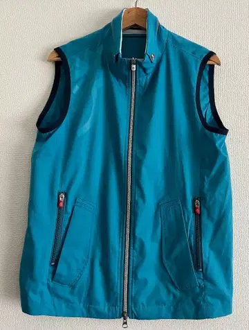 까스텔바작/CASTELBAJAC 새상품급 골프 베스트 스카이블루 M