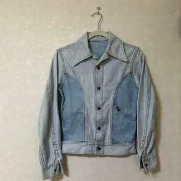 70s Lee 리버서블 데님 자켓 배색