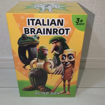 이탈리안 브레인 로트 피규어 BLIND BOX 실버 A