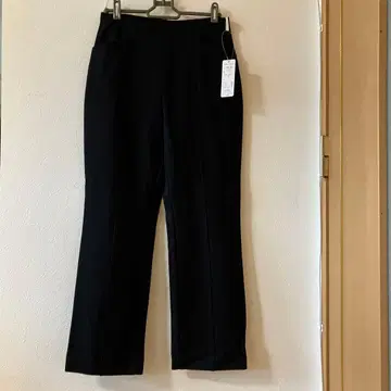 프리미엄 슬림 레그 팬츠 블랙