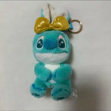 스티치 코스비 cosbi 봉제 인형 마스코트 터콰이즈 블루