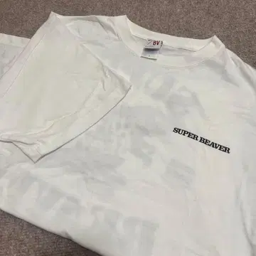 SUPER BEAVER T셔츠 화이트 비버 L 사이즈
