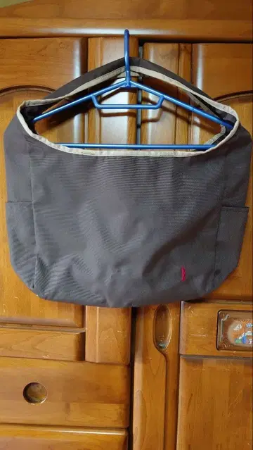 브라운 숄더백 2 포켓