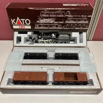 KATO HO 게이지 C56 증기기관차와 화차 세트