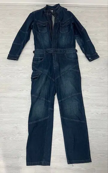 워크맨 데님 오버롤 작업복