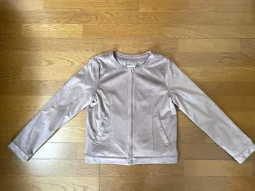 노카라 자켓 M 브라운