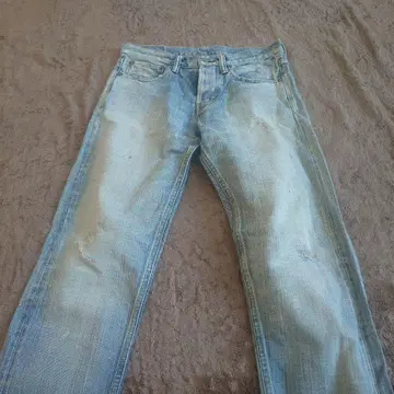 드래곤 스파이럴 빈티지 데님 팬츠