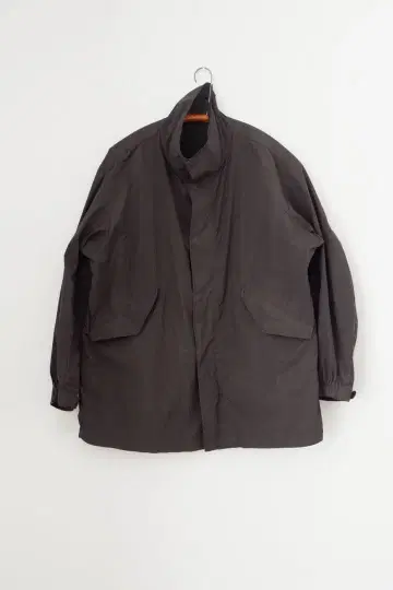 ATON 숏 모즈 코트 블랙 사이즈 2