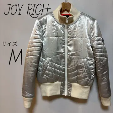 조이리치 JOY RICH 퀼팅 블루종 사이즈 M 바시티 자켓