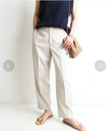 새상품! SLOBE IENAPE 매트 스트레치 페그탑 팬츠