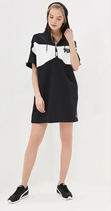 PUMA 후드티 원피스